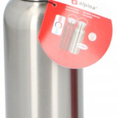 thermos flask 500 ml stainless steel 21 cm silver