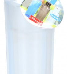 drinking bottle 800 ml polyethene white/transparent