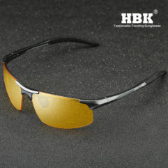 HBK 2019 Anti-glare Polarizing Car Drivers Night Vision Goggles Polarized Driving Protective Gears Sunglasses Goggles PM0100